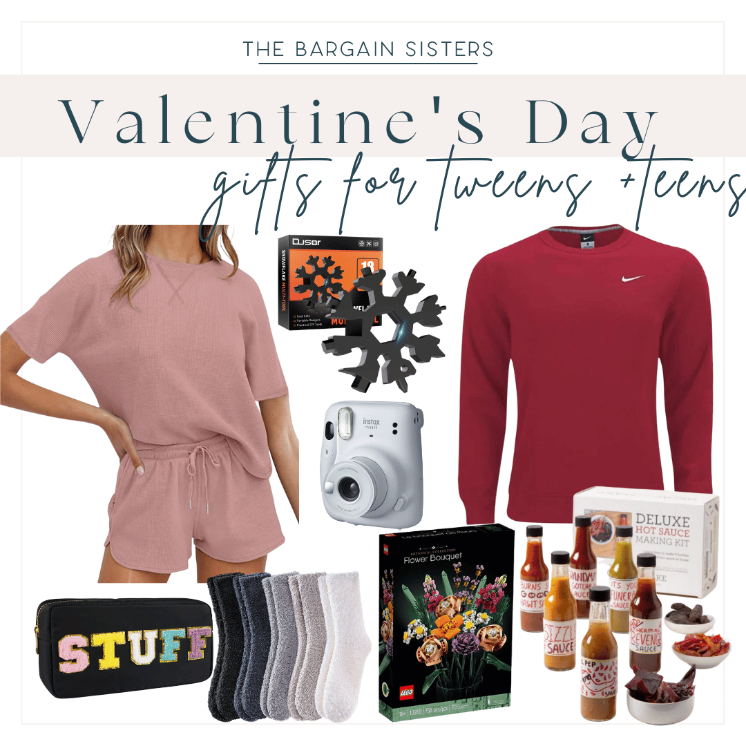 Valentine's Day Gifts | For Tweens + Teens

#valentines #gifts #giftguide #amazon #vday #giftsfor #heart #love #redandpink #amazongifts #nike #fuzzysocks #tweens #teens #tweengift #teengift #presents #Polaroid