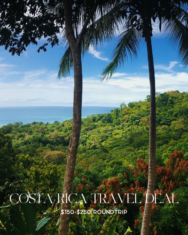 Costa Rica Travel Deal