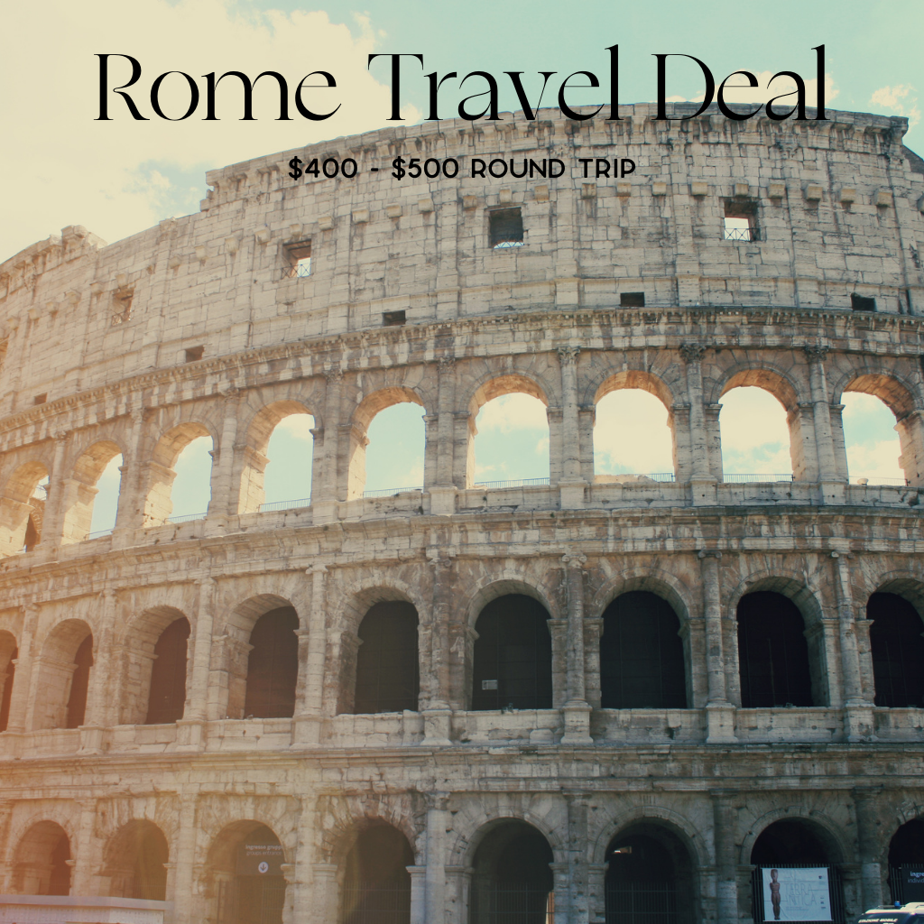 Rome Travel Deal