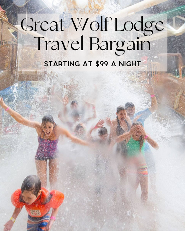 Great wolf lodge travel bargain